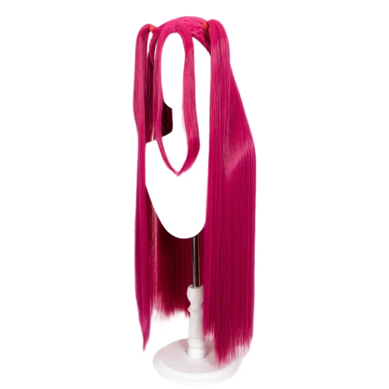 ミラウィッグ映画 KPop デーモンハンターコスプレウィッグレッドロングウィッグ女性ハロウィンパーティーパフォーマンス小道具