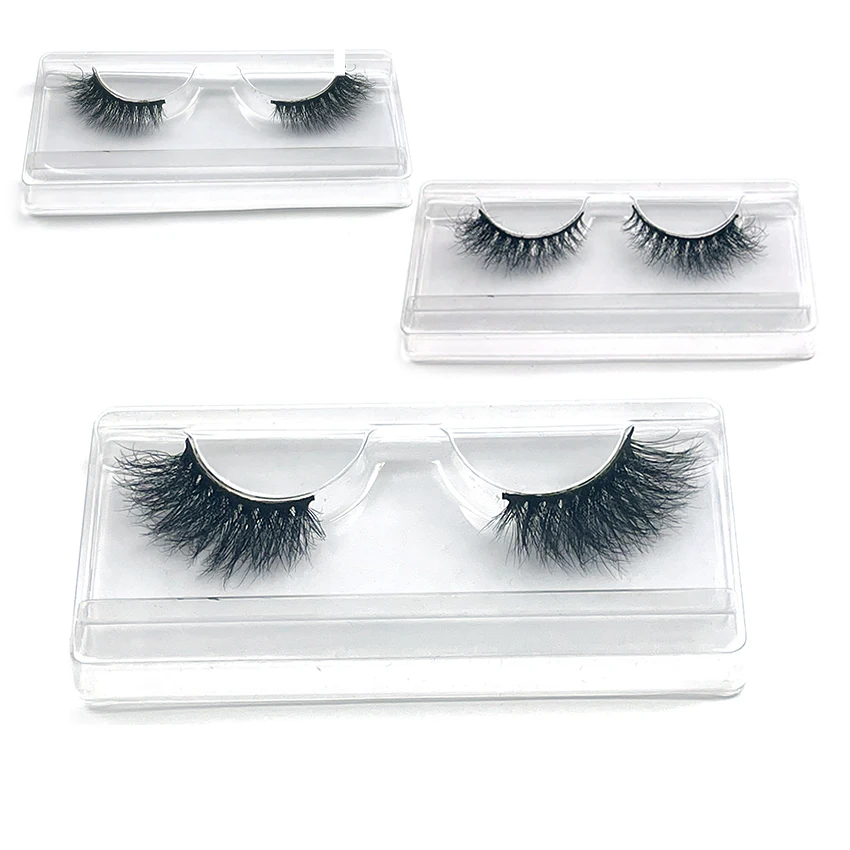 False Eyelashes Strip Lashes D Curl Wispy Natural Look Faux Mink Lashes Like Eyelash Extension Fluffy