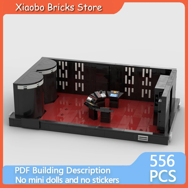 

Popular Star Movies Model MOC Building Bricks Detention Room Modular Technology Gifts Holiday Assemble Children Toys Suit