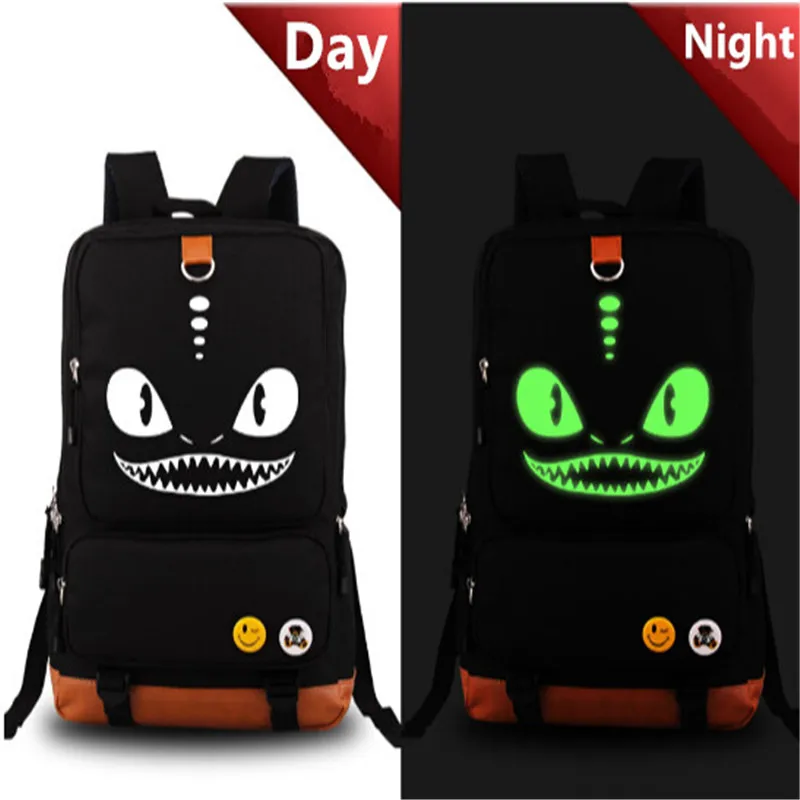 Anime How to Train Your Dragon Master Backpack Rucksack Bag School BookBags Teenagers Laptop Women Men Boy Girl Students Mochila