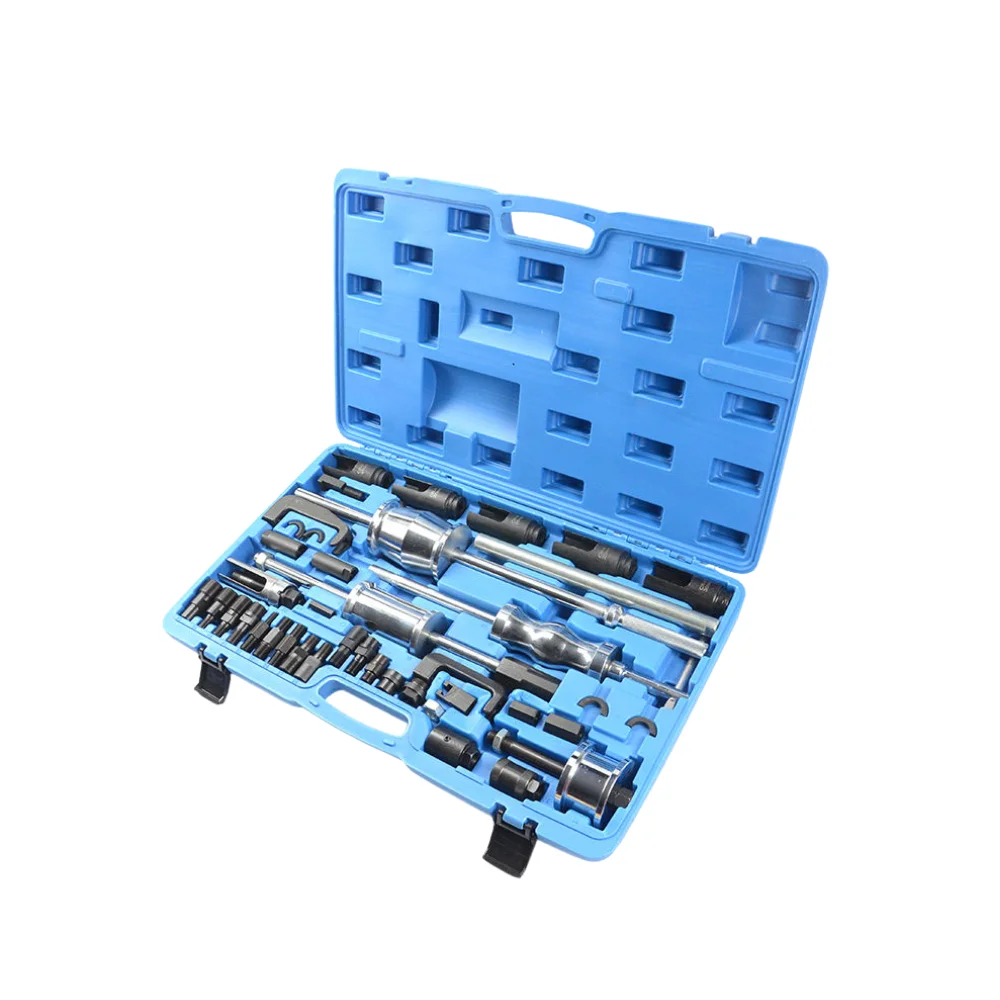 Hot-selling Universal 41-Piece Diesel Injector Removal Tool Kit Carbon Steel Engine Repair Fits All Car Models Nozzle Extractor