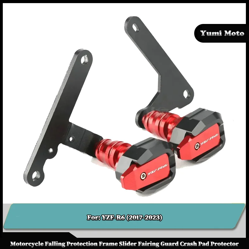 

Для YAMAHA YZF-R6 YZFR6 YZF R6 2017-2021 2020 2019, защитная рамка для мотоцикла, слайдер, обтекатель, защита от ударов