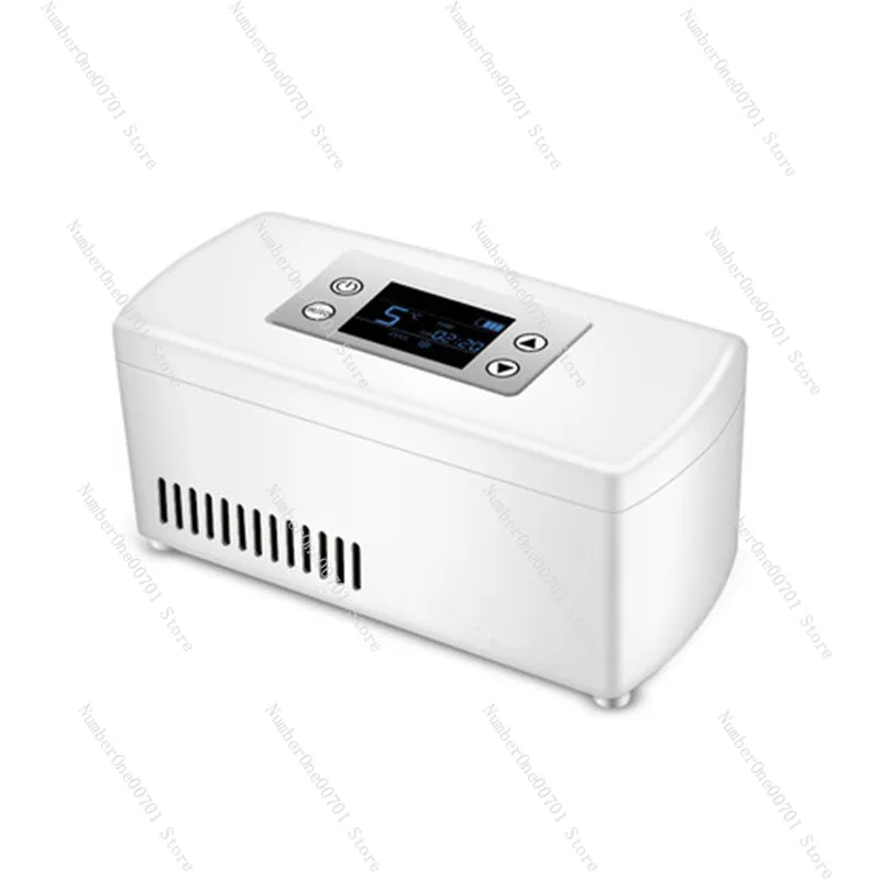 Mini Portable Insulin Refrigerator Box Rechargeable Car Home Dual-use USB Medicine Refrigerator Incubator