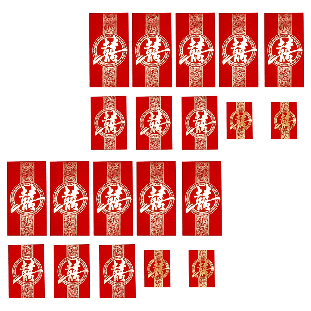 

120 Pcs Pocket Red Envelope Set Chinese Envelopes for Wedding Mini Bride Spring Festival Packet