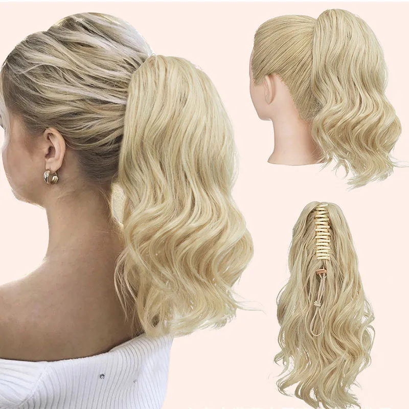 Wave Roll, Medium Length Wig, Breathable Inner Cap and Clip Design, Multicolor， Sending Birthday Gifts