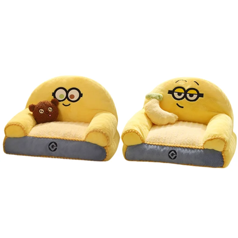 Spregevole Me Minions Animation periferiche Cartoon Cute divano rimovibile nido piccolo Pet Mat Dog House Winter Warm Pet Supplies