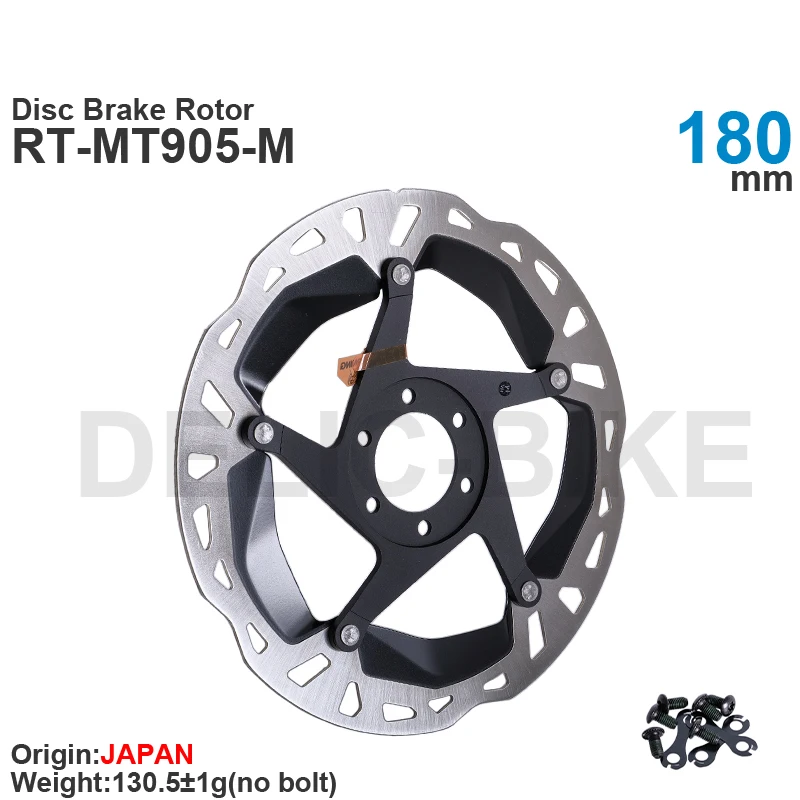 SHIMANO - 6-Bolt Type - Disc Brake Rotor  RT-MT905 - ICE TECHNOLOGIES FREEZA - 203/180 mm