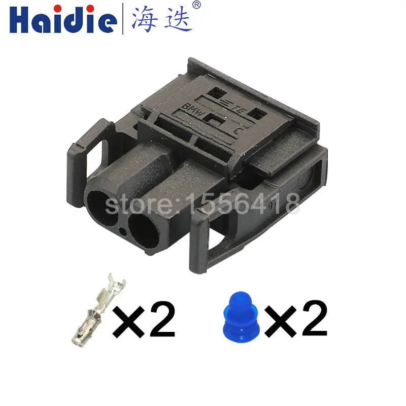 1-100 sets  2 Pins automotive connector 1378108