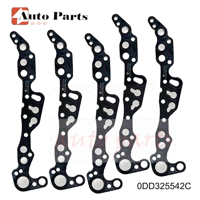 

1set/5pcs 0DD325542C Gearbox Repair Part 0DD DQ400 Automatic Transmission Valve Body Gasket for VW AUDI Car Accessories