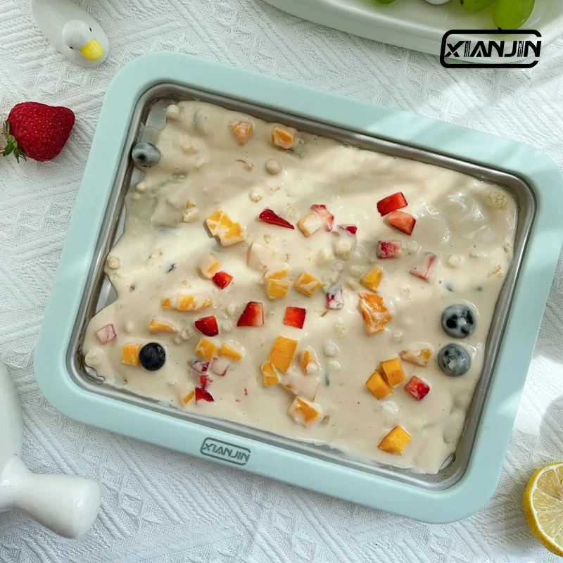 XIANJIN Ice Cream Roller Plate ice cream machine/ Homemade Rolled ice making machine-Frozen Maker