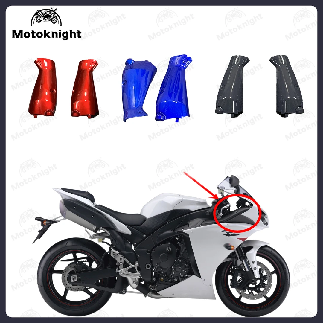

Fit For Yamaha YZF-R1 YZF R1 2009 2010 2011 ABS Plastic Left Right Head Tube Cover Motorcycle Replacement Parts‌
