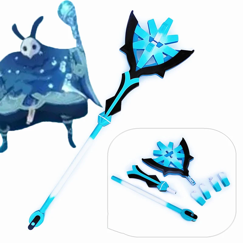 

115CM Hot Game Genshin Impact Ice Abyss Mage Staff Cosplay Prop for Game Party Costume Prop Accessories Cosplay