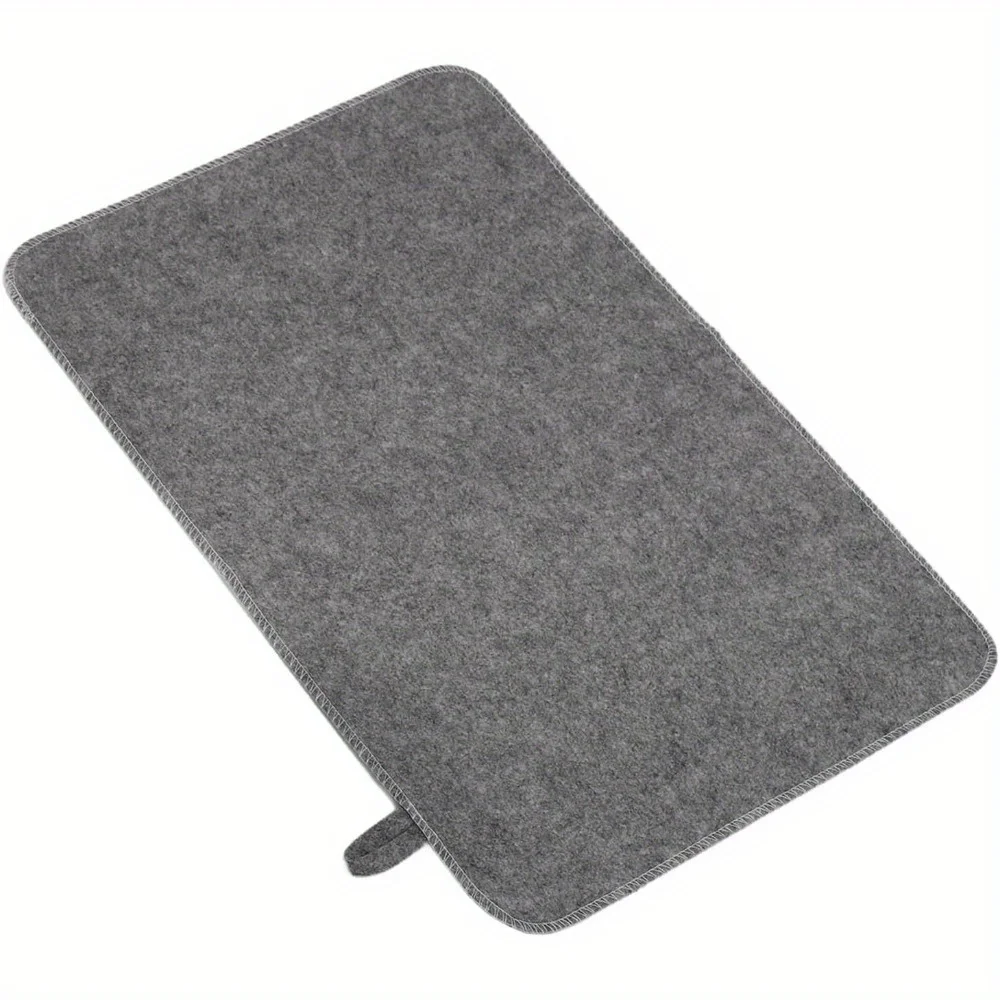 Poduszka filcowa do sauny Brrnoo, mata filcowa izolująca termicznie i pochłaniająca wodę do SPA, uniwersalna mata filcowa do sauny, domu kąpielowego i kabiny prysznicowej