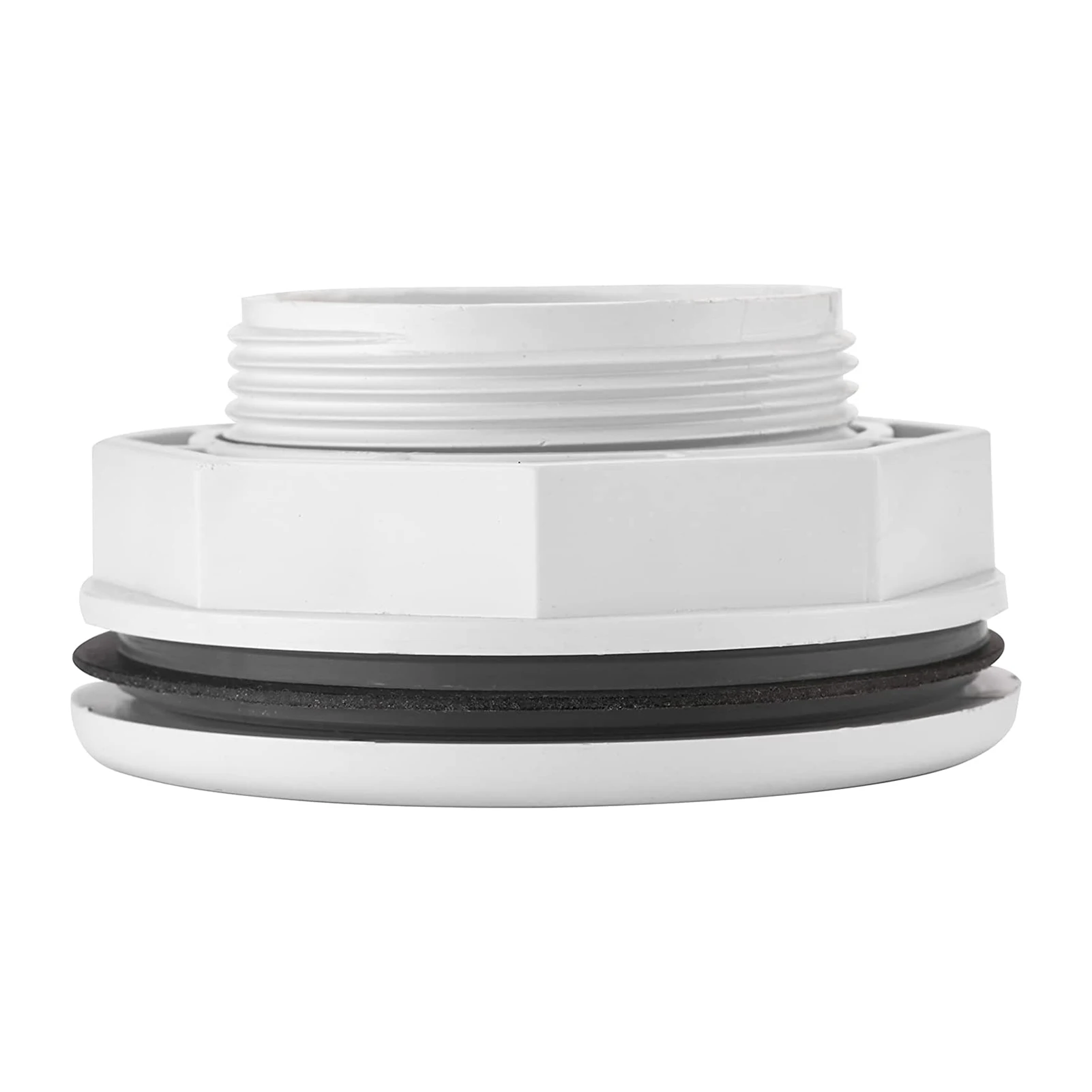

SP1023 Inlet Return Fitting Inlet Return Fitting With Locknut And Gasket Front 1 1/2-inch FIP Thread For Eyeball Fitting Pool