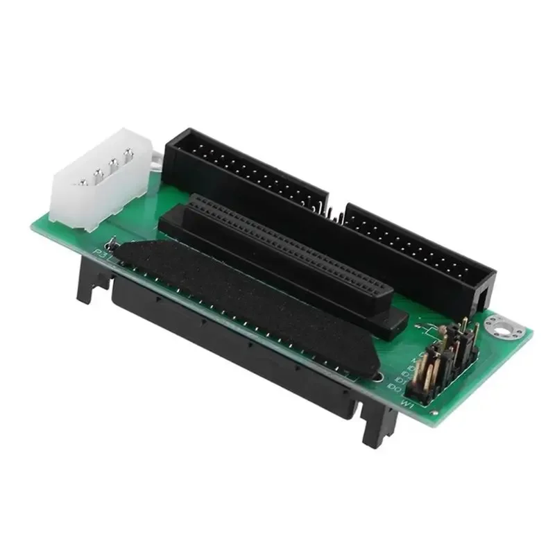 

SCSI SCA 80 PIN-адаптер SCSI 68 IDE 50 PIN-адаптер SCSI SCA 80 PIN на 68 50 Плата преобразователя жесткого диска