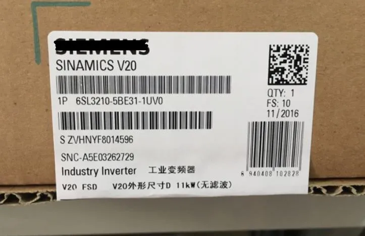 

100% working Original 15KW 6SL3210-5BE31-5UV0