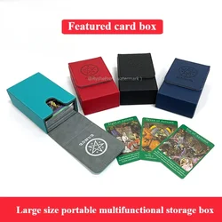 PU Leather Tarot Cards Case  for MTG Most Standard Size Tarot Cards  Collectible Trading Playing Commander Cards Decks Box