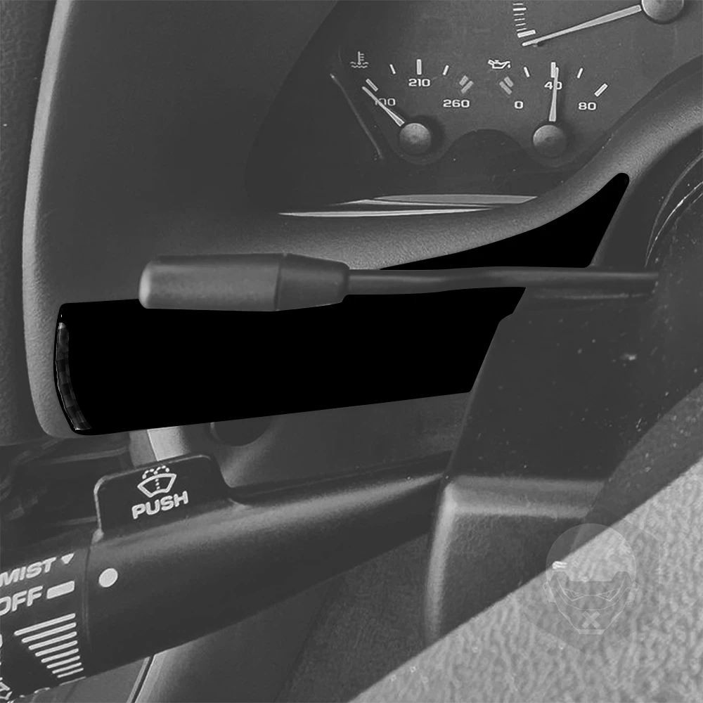 For Chevrolet Camaro 1997-2002 Piano Black Instrument Speedometer Both Sides Panel Cover Trim Car Accessories Decoration Sticker