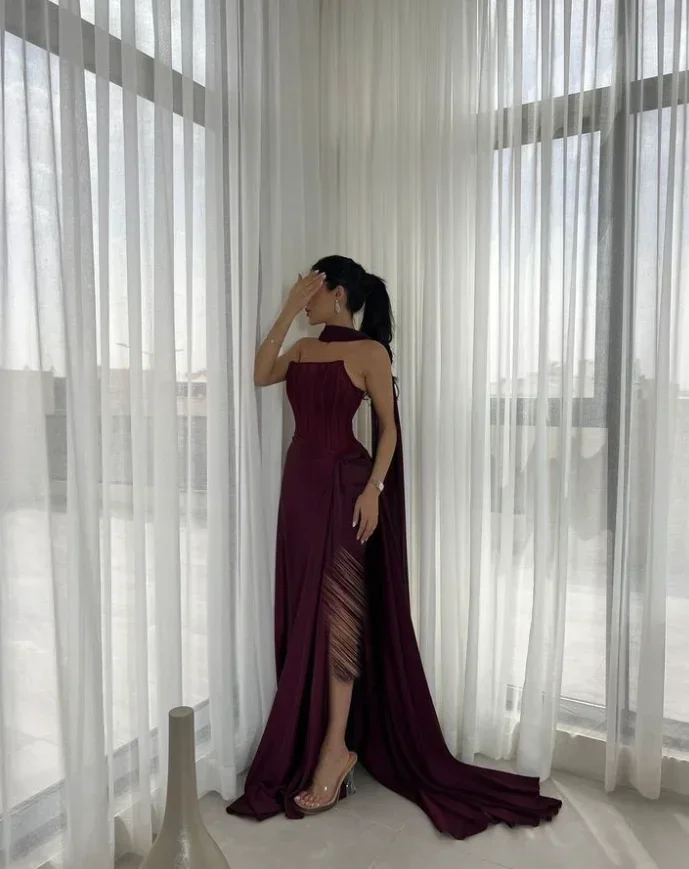 

Customized Formal Dress Women Elegant Vestido Coctel Formal Dress Shiny Dress Formal Occasion Dresses Gown فساتين نسائية شح