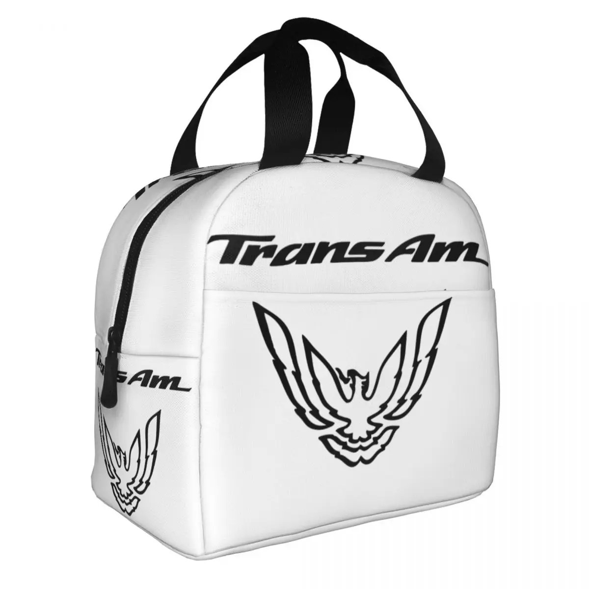Racing Transs Bird AM Lunch Bag Men Women Cooler Warm Insulated Lunch Boxes for Office