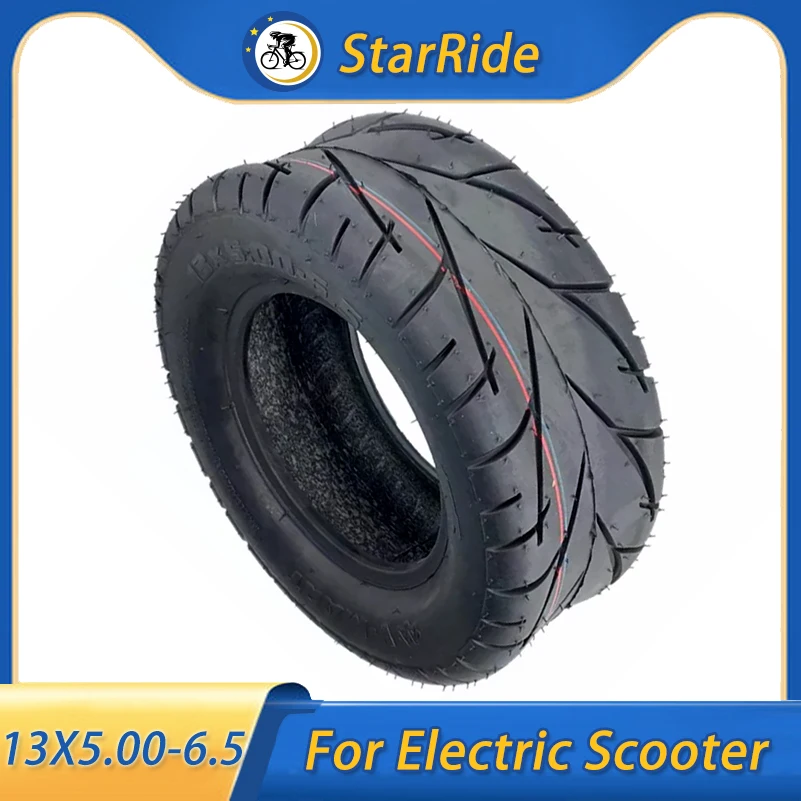 13 Inch Electric Scooter Tubeless Tires 13X5.00-6.5 for FLJ K6 Obarter X5 Electric Scooter E-bike Vacuum Tyre Good Quality Parts