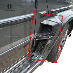 Car Accessories Material in Dry Carbon Fiber Body Parts for benz G Class W464 Fender Ducts air Vent Covers Fender Flare Cover
