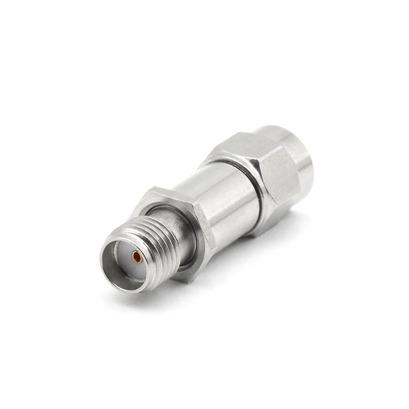 XINQY 0-18GHz 2W 1-50dB RF Coaxial Attenuator SMA-Male to Female 40dB 50Ohm DC-18GHz Microwave Signal Test Fixed Attenuator