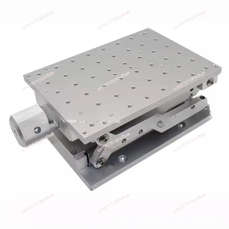 Workbench Z-axis Lifting Platform 3D Displacement Table XY Fine Adjustment Slide Table Aluminum Plate Positioning Fixture