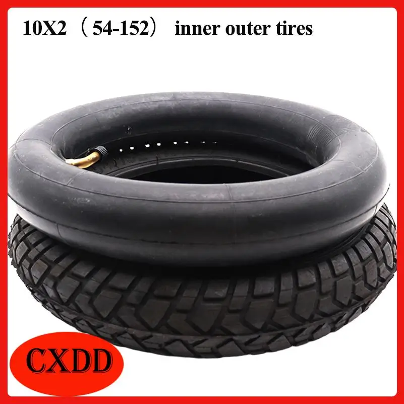 10x2.0 inflatable inner tube and matching outer tire for 10 inch electric scooters