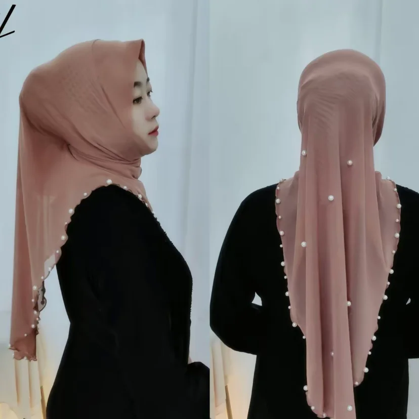 2026 Spring Summer Musulman Women Airy Hijab Covers