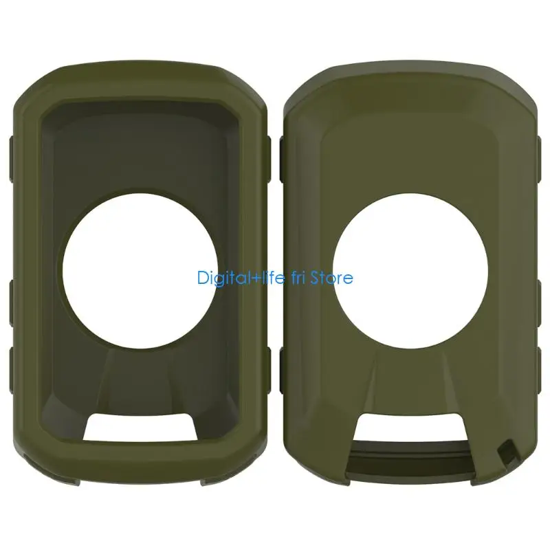 E06D Cycle Computer Device Encasement Case Flexible Skin Shockproof Construction For Mountain Bike Cyclometer Adventure