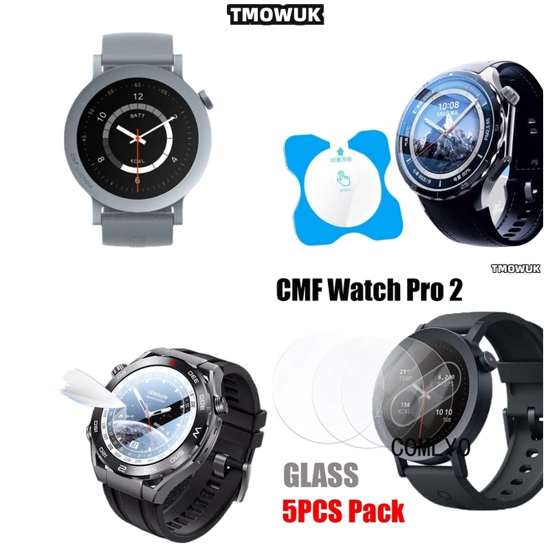 

For OPPO Watch X2 For CMF Watch Pro 2, Durable Protection, 9H Hardness, Anti-Glare Screen Protector.