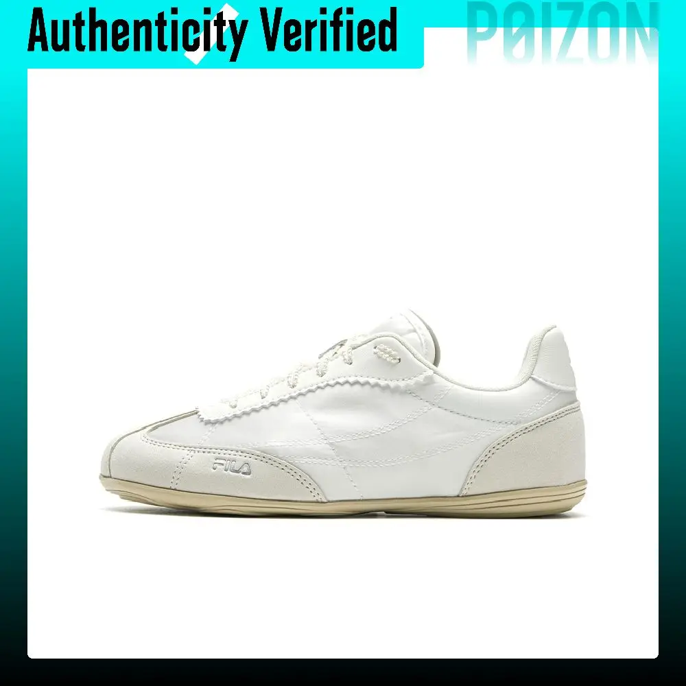 FILA LIPPER Water Dance Shoes 1+ German Army Trainers Women's Ecru F12W622111FCL