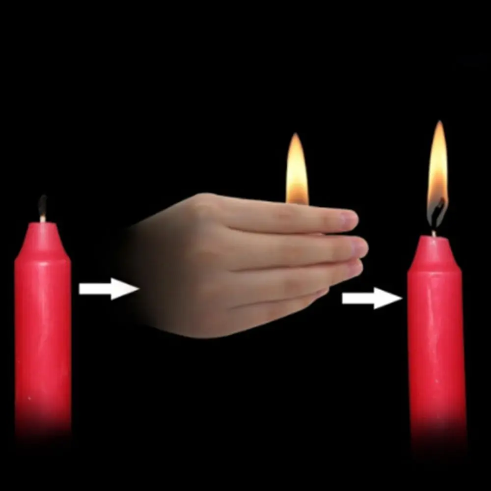 for Adult Teenager Amazing Magician Magic Trick Flame Move Magic Props Finger Toy