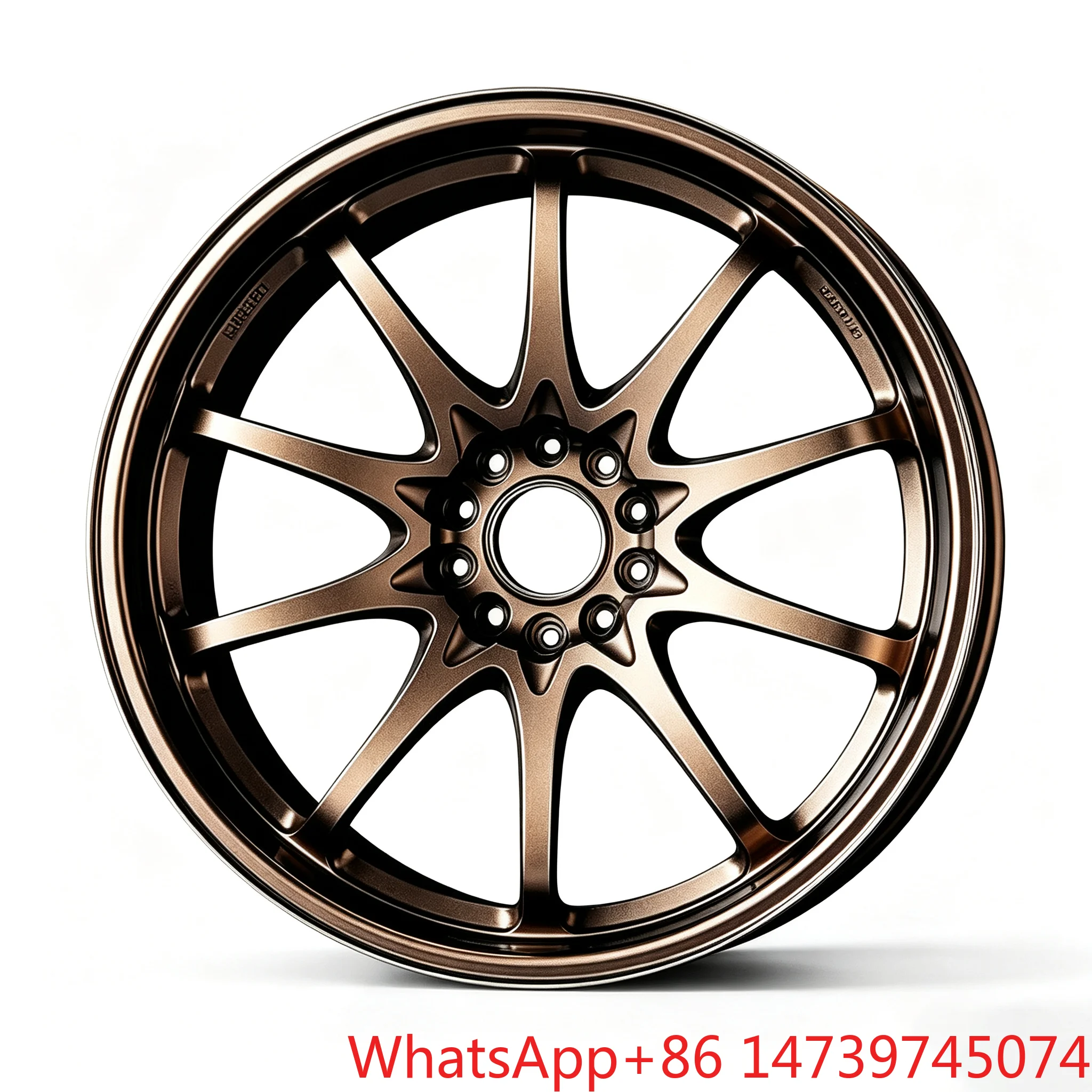 10 Spoke Bronze Forged Wheel Rims 17-24 Inch 5x114.3 5x120 CE28N Style Aftermarket Rims for