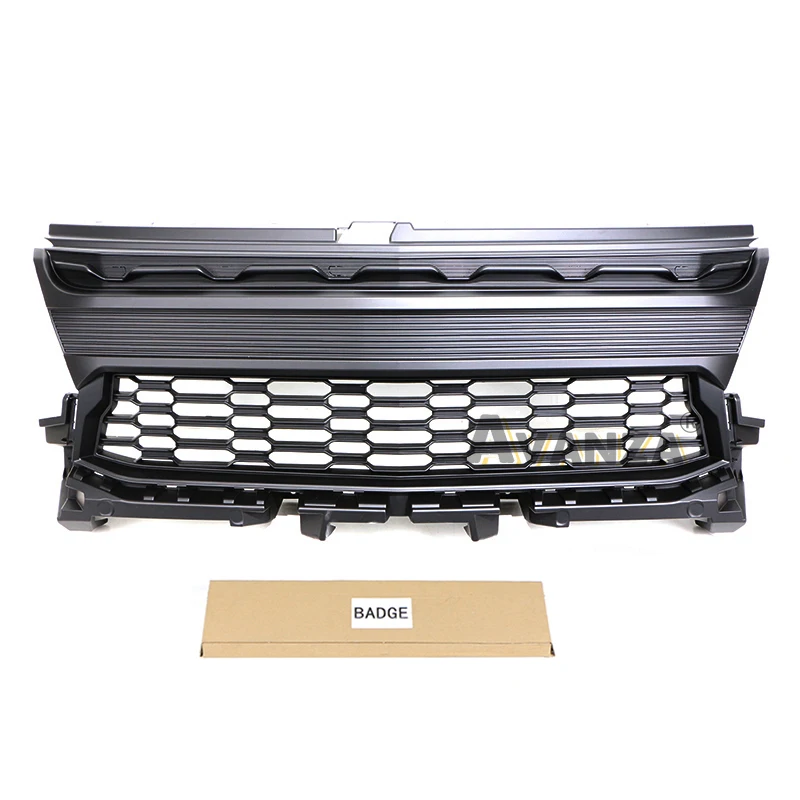 Front Grill W/Light Fits For Chevrolet  Colorado 2021-2022 modification Racing Grill