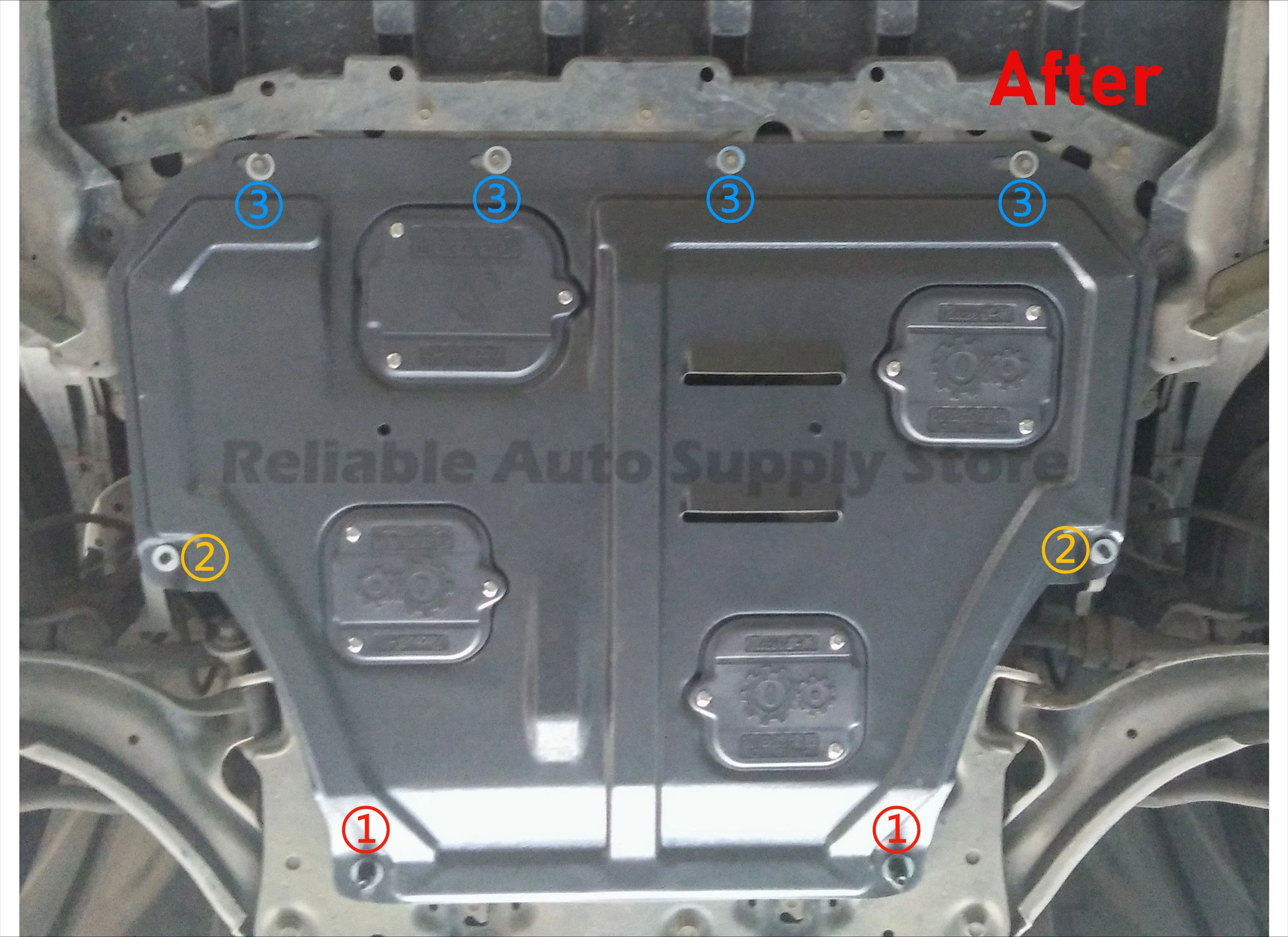 Durable Car Bottom Engine Shield Underbody Engine Protection Splash Shield Heavy-duty For Nissan Sylphy 2009-2021 1.6L 1.8L 3