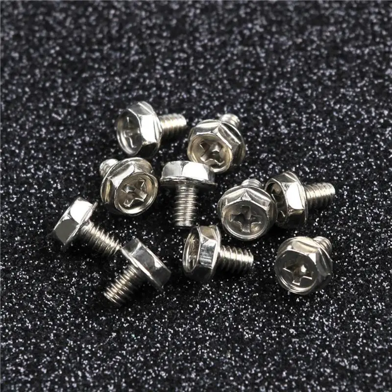 20 個の PC ケースファン 6.5 ミリメートル 6-32-M3 マザーボードライザー + 20 個のネジ + 20 個のワッシャーガスケット真鍮スタンドオフ