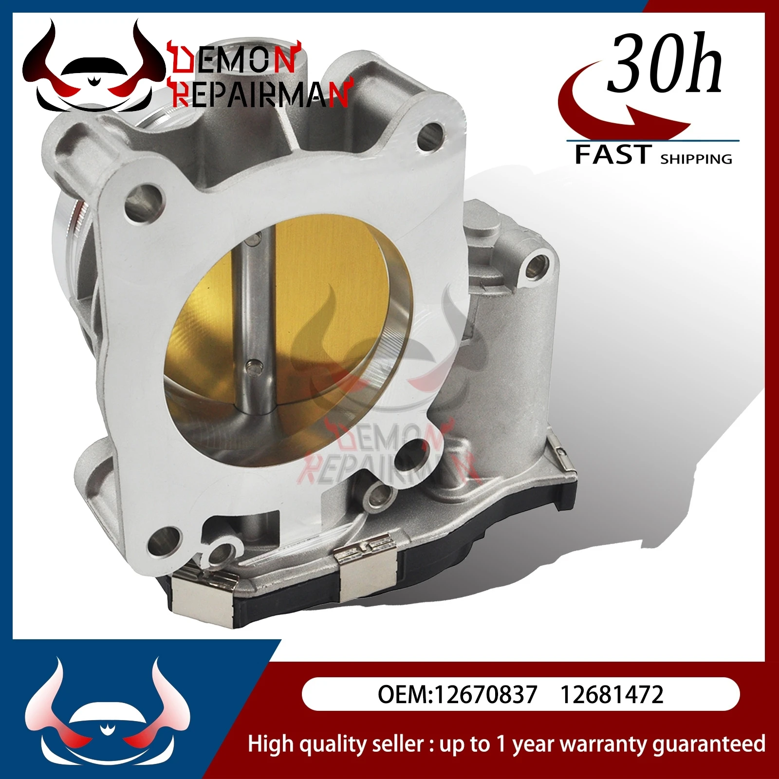 

Детали двигателя, корпус дроссельной заслонки впрыска топлива 12670837 12670837AA для Chevrolet Malibu Traverse Camaro Equinox Cadillac CTS ATS 2.0L