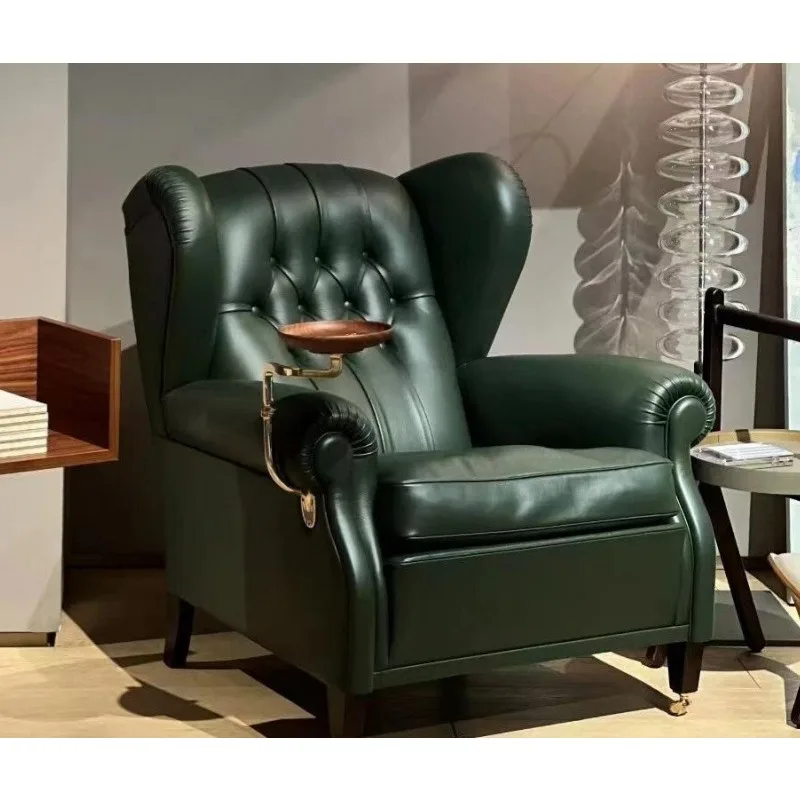 

Chair Italian single sofa American via living room hotel bedroom leisure reception tiger chair sofa chair children