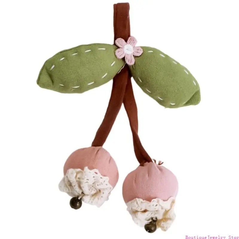 دبوس E1PE مستوحى من الفاكهة ومُحسِّن الزي متعدد الاستخدامات المُخيط يدويًا