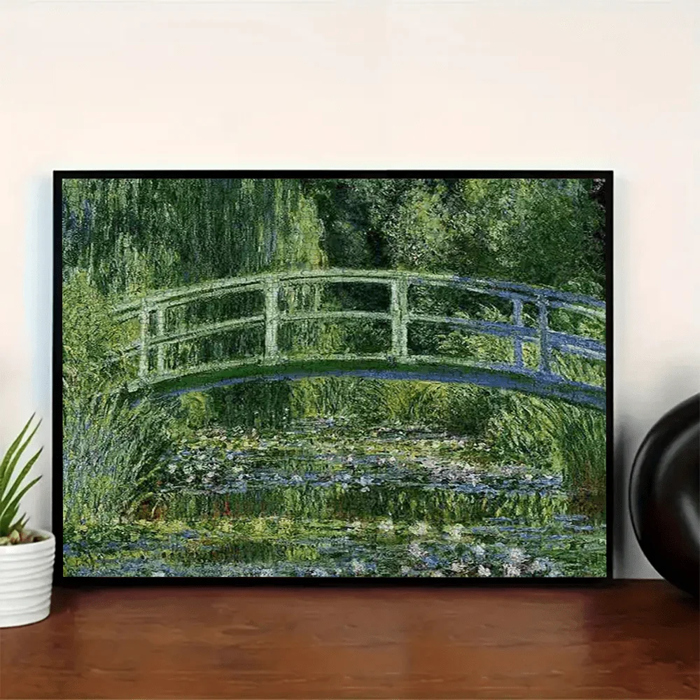 

500/1000/1200/2000PCS Puzzles for Adult Green scenery Jigsaw As A Holiday Gift Unframed Modern Home Decoration