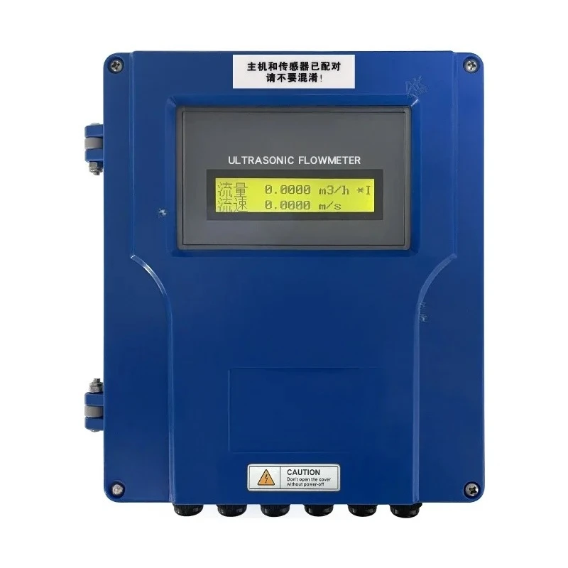 DN50-DN700 (middelgrote sensor) ultrasone flowmeter externe klemtype split-type externe muurbeugel