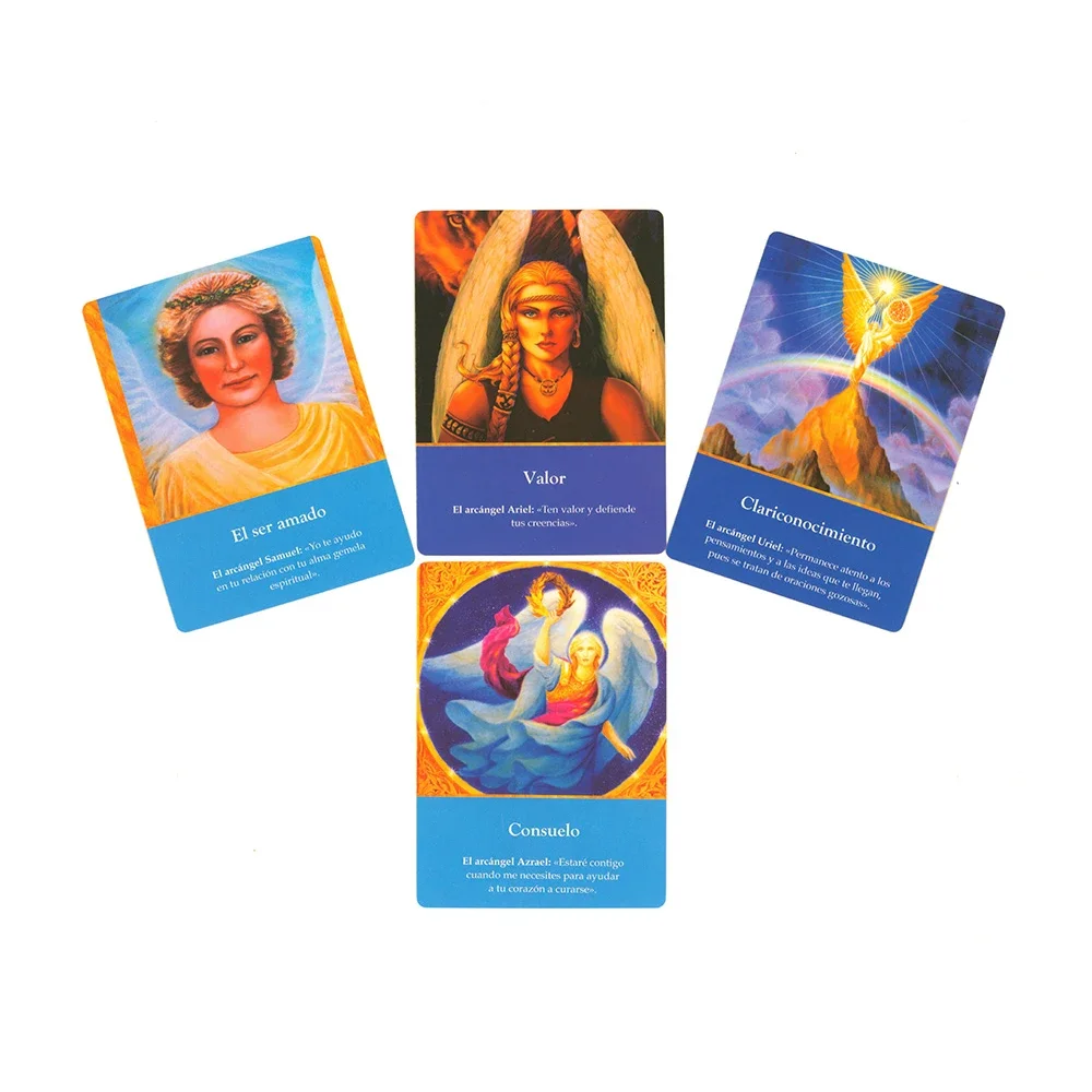 new Spanish Archangel Oracle Cards: A 45-Card Deck and Spanish Guidebook Tarot Cards for Beginners