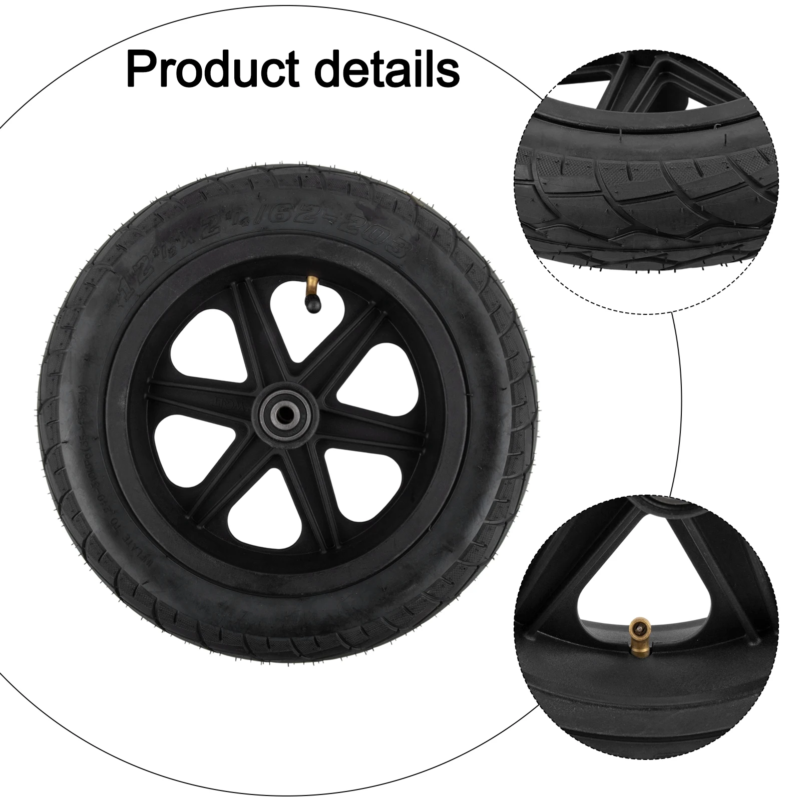 Bike Adventures 12 Inch 12 Inch Bike Tire Protector 12x2 14 Tire Lightweight Construction User-Friendly Design