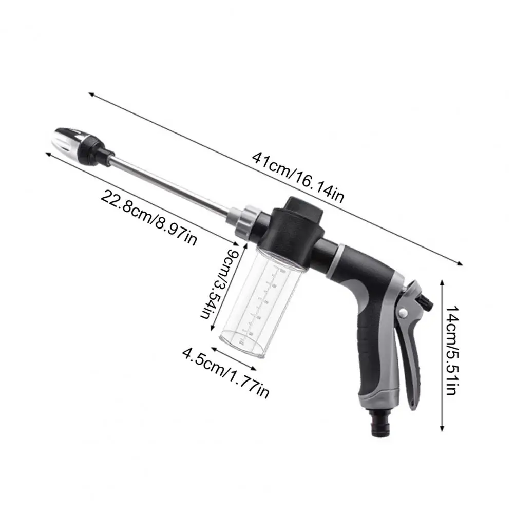 Pressure Washer for Driveway Professional Driveway Tool High Pressure Washer Turbo Scrubber with Metal Extension Pole 5m Hose