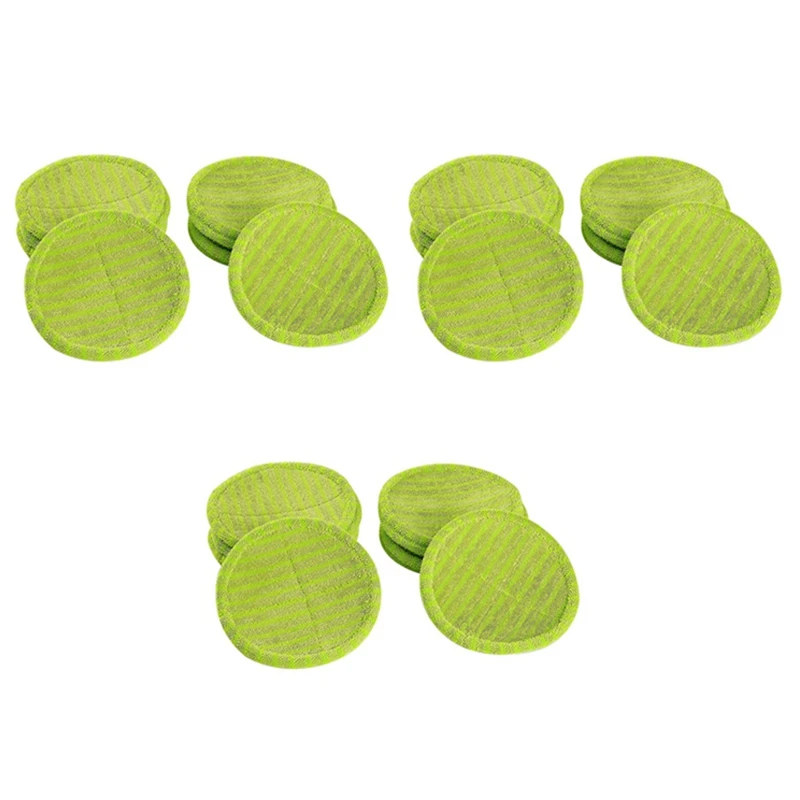 Cordless Electric Rotary Mop Replacement Cleaning Pads Electric Rotary Mop Replacement Washcloths, 36 Cleaning Pads