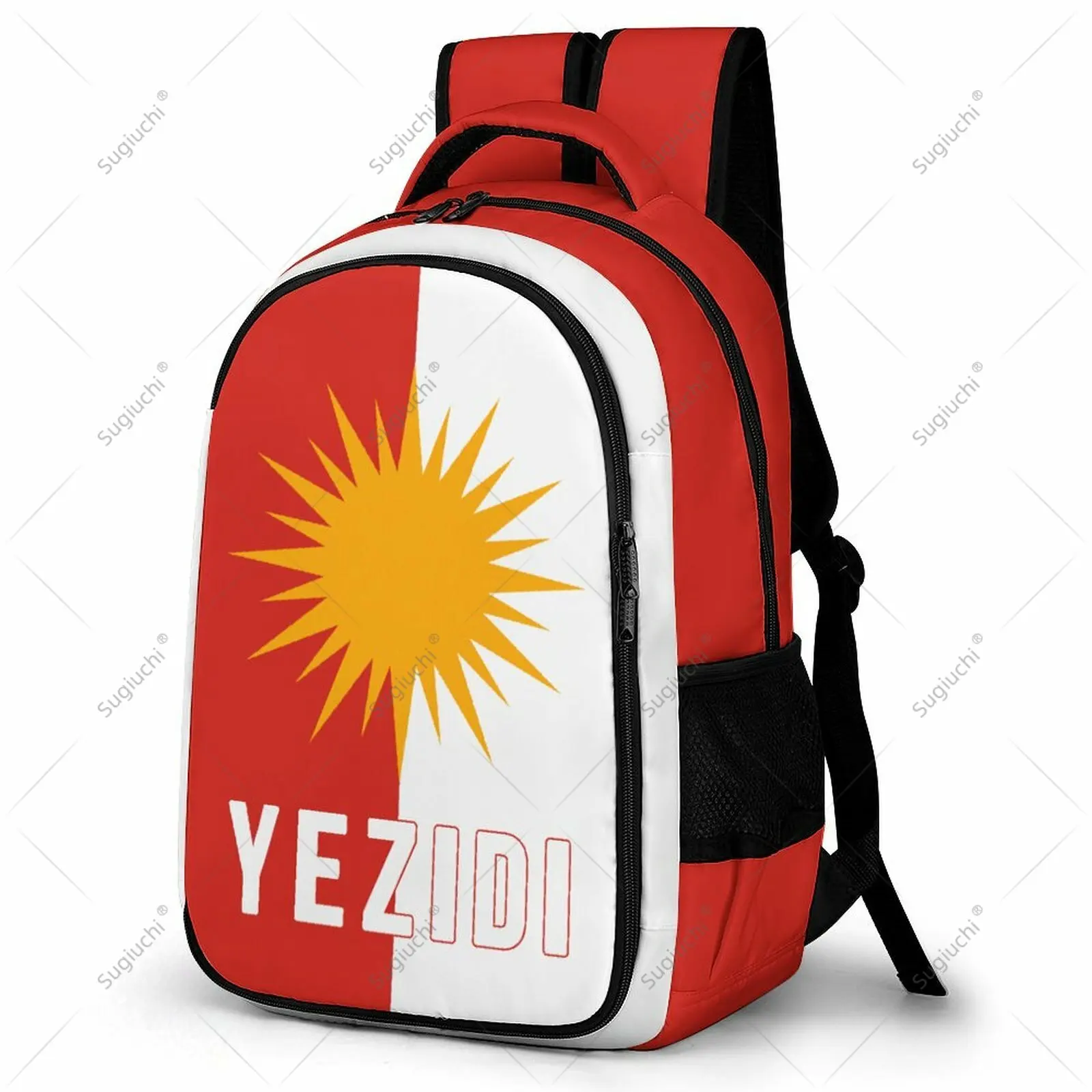

Backpack Yezidi Flag Student Schoolbag Smart Business Travel Leisure Backpack Laptop Back Pack Office Work Bag