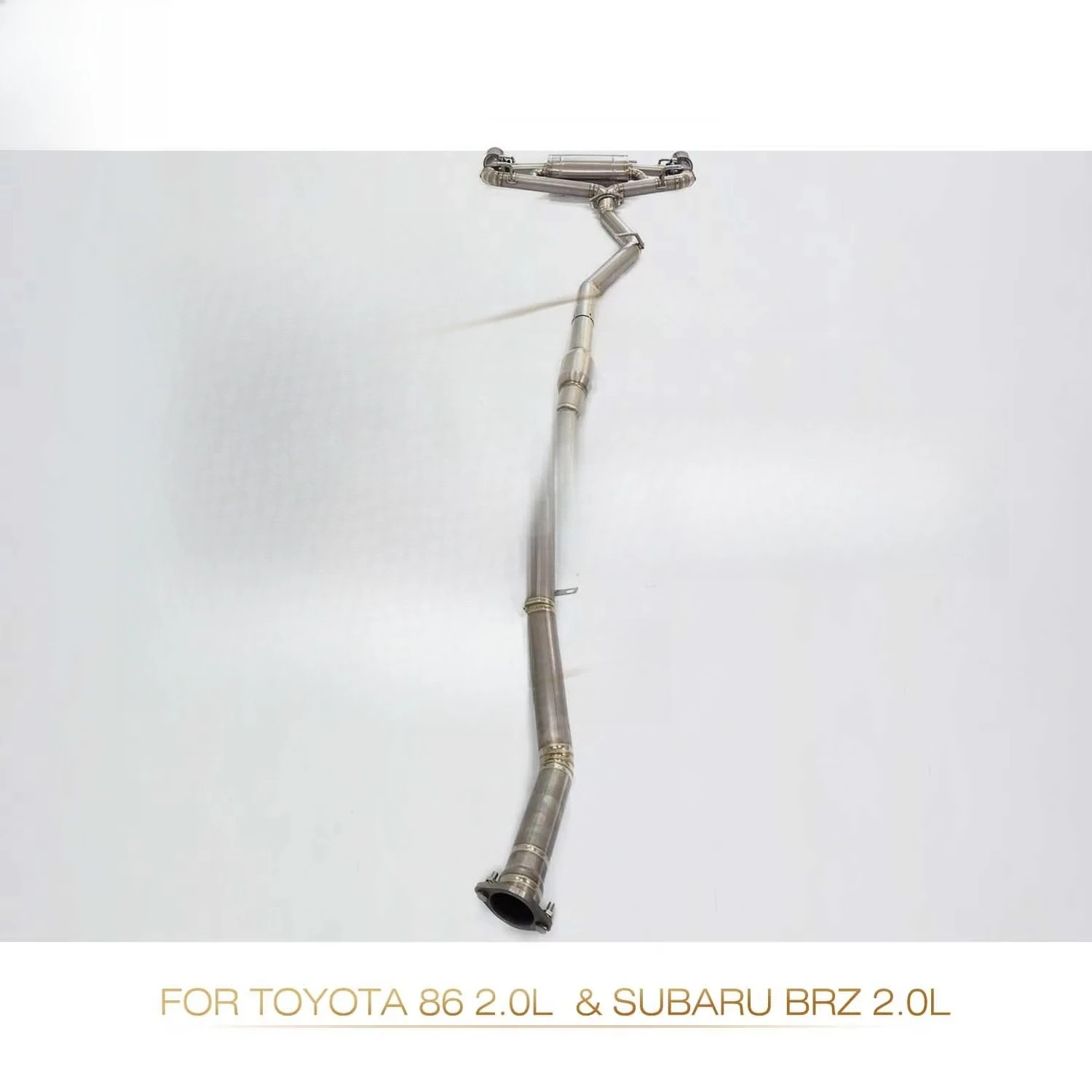 Exhaust for 86 2.0L & BRZ 2.0L High Quality Catback Titanium Pipe With Valved Muffler Auto Performance Parts