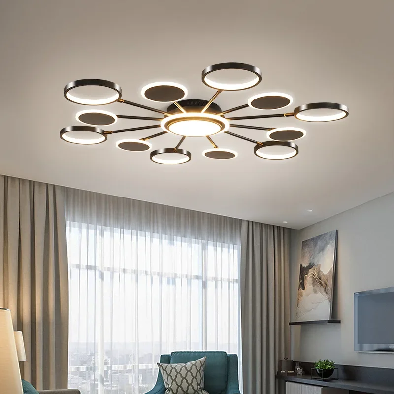 

Modern LED Ceiling Lamp Chandelier for Living Dining Room Bedroom Restaurant Hall Office Home Decoration Indoor Lighting Fixture